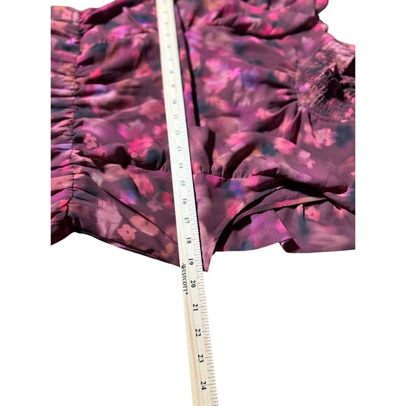 NEW Steve Madden Womens Floral Maxi Dress Ruffle Sleeveless Boho Chic Romantic - Picture 11 of 12